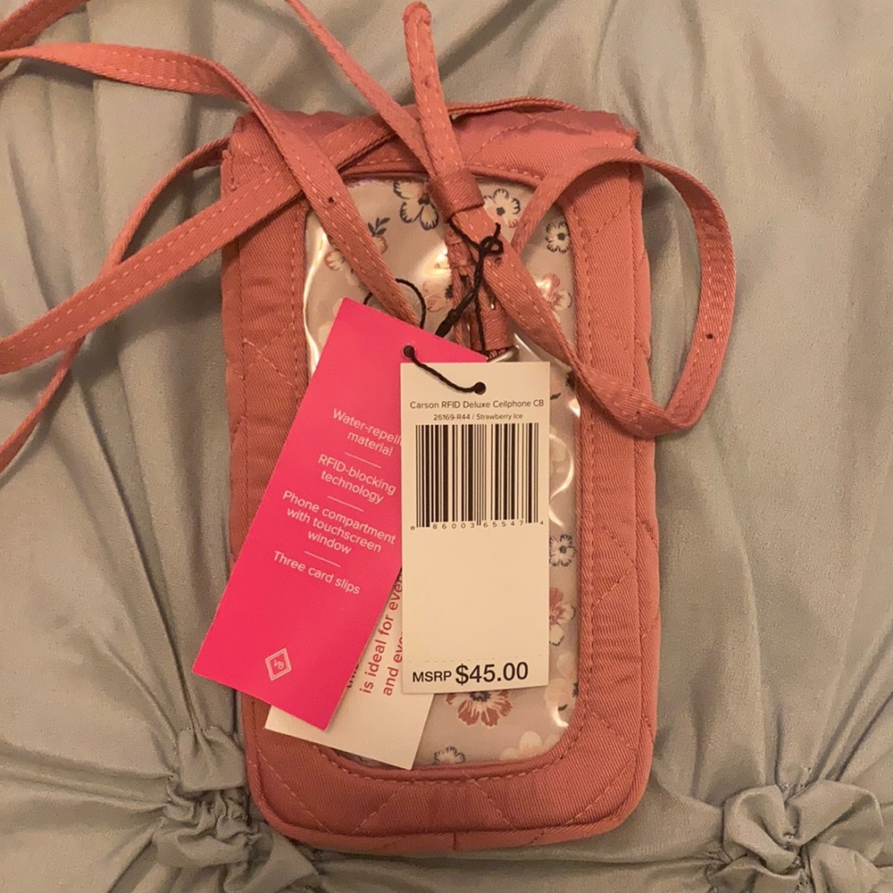 Carson RFID Deluxe Cellphone Crossbody